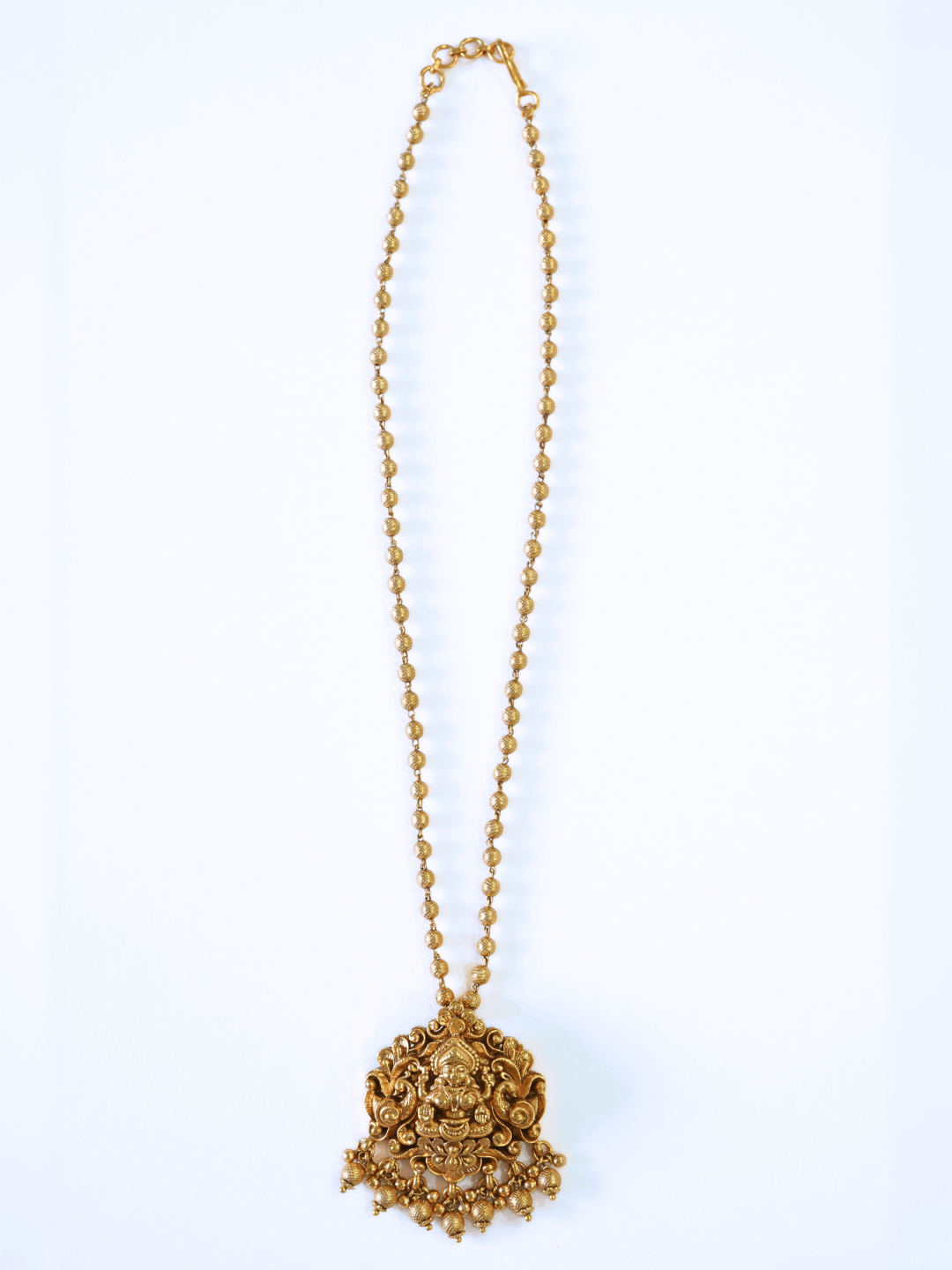 Antique Beautiful Laxmi Temple Pendant Set