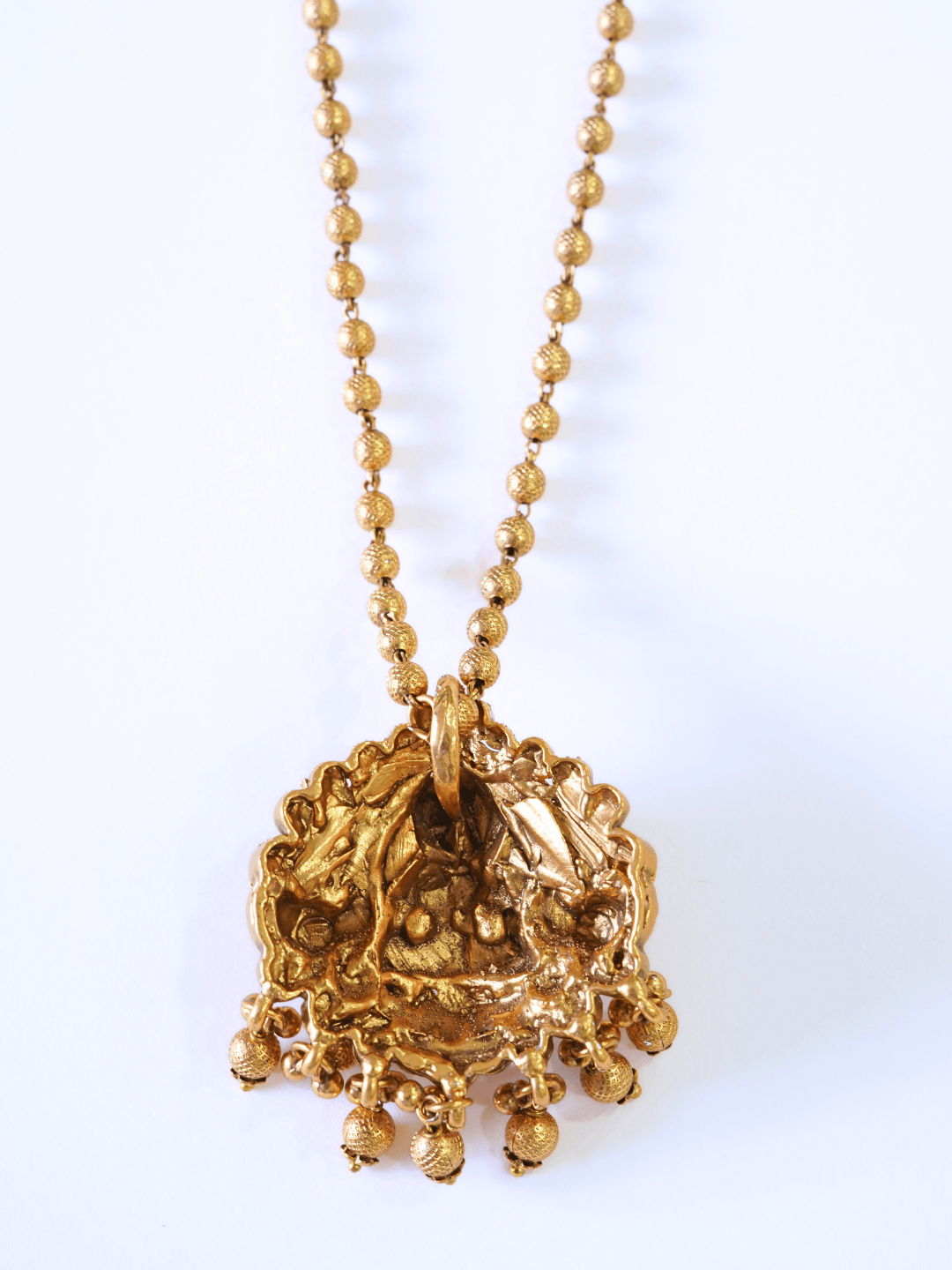 Antique Beautiful Laxmi Temple Pendant Set