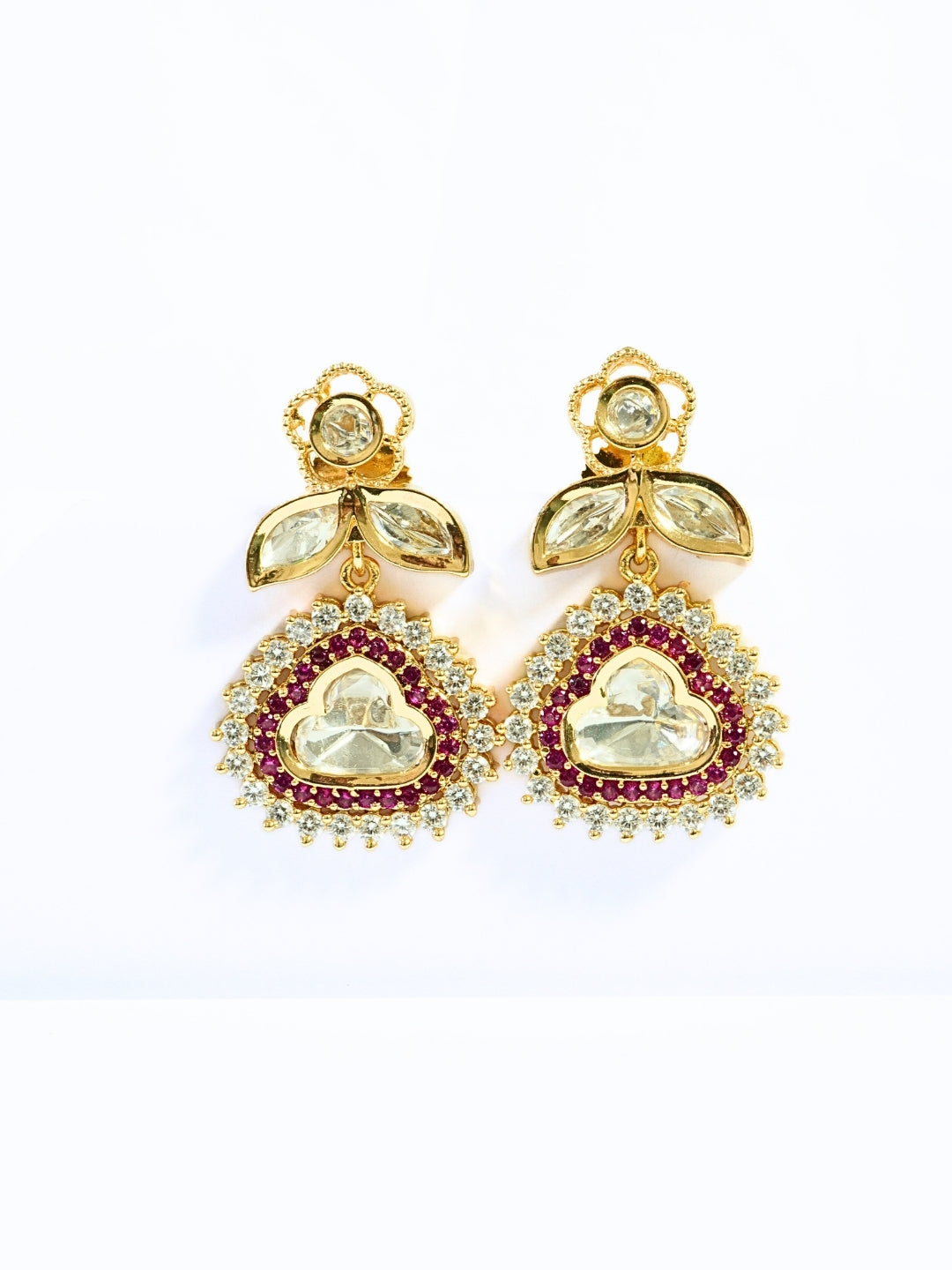 Royal Radiance Ruby Kundan Necklace Set