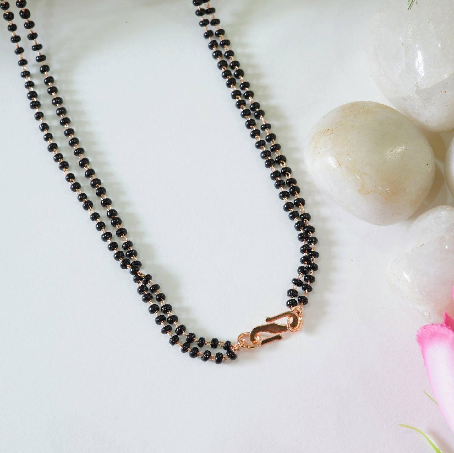 Traditional Gold-Plated Double-Layer Mangalsutra