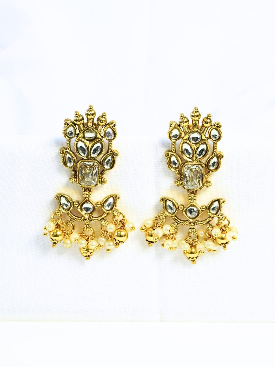 Broad Kundan Choker Necklace Set