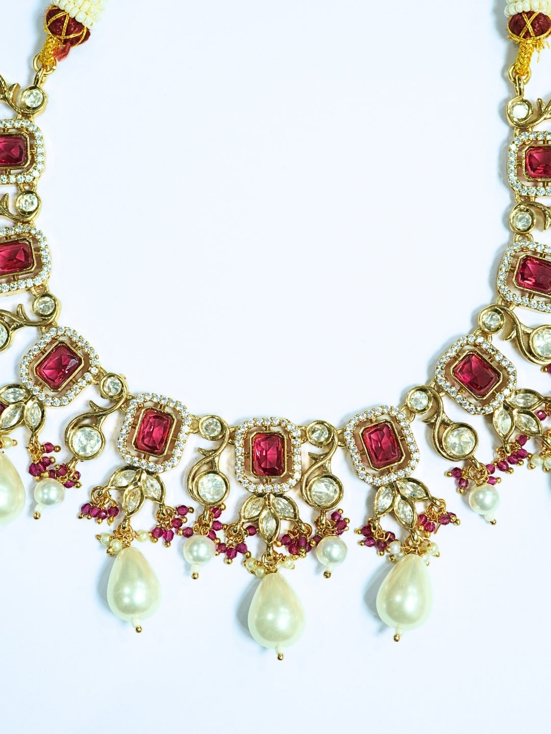 Royal Ruby Glory Neckalce Set