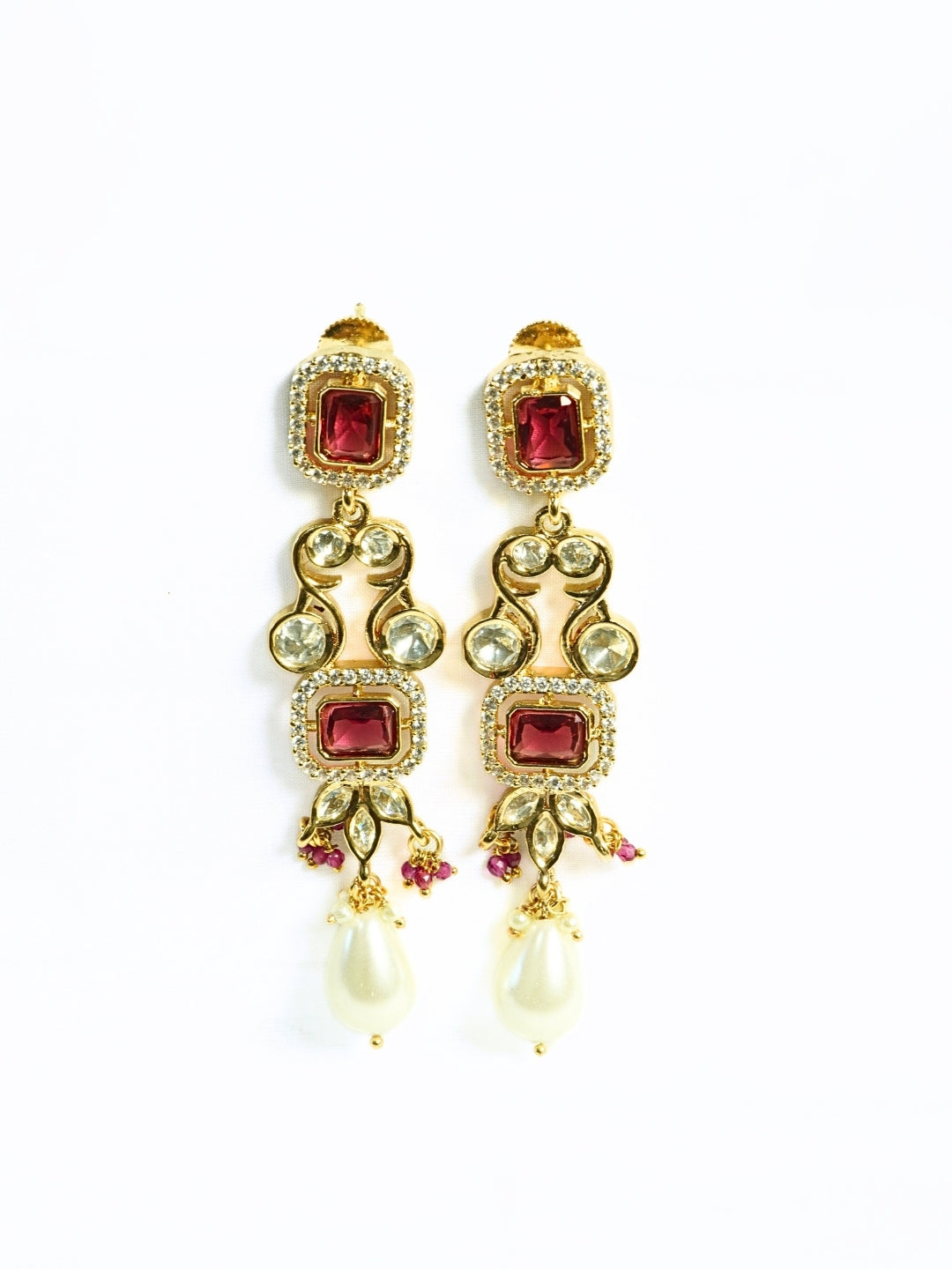 Royal Ruby Glory Neckalce Set
