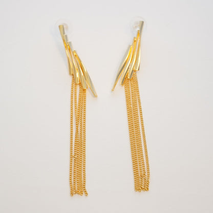 Elegant Long Tassel Dangler Earring