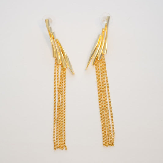 Elegant Long Tassel Dangler Earring