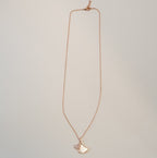 Cute Double Pie Drop Western Pendant Necklace
