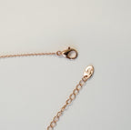 Cute Double Pie Drop Western Pendant Necklace