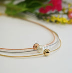 Three-Tone Multilayer Pearl Necklace – Elegant & Trendy