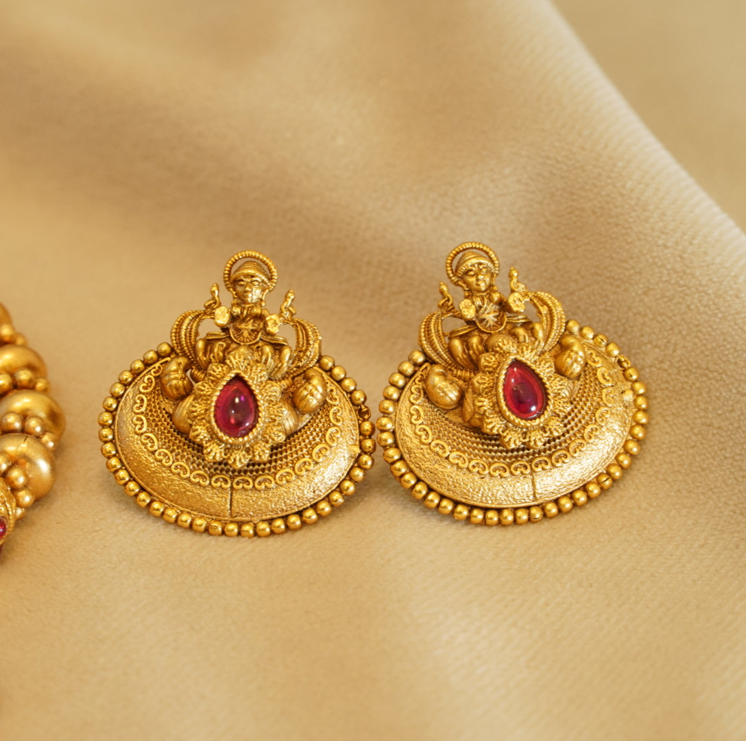 Divine Laxmi Temple Choker Set