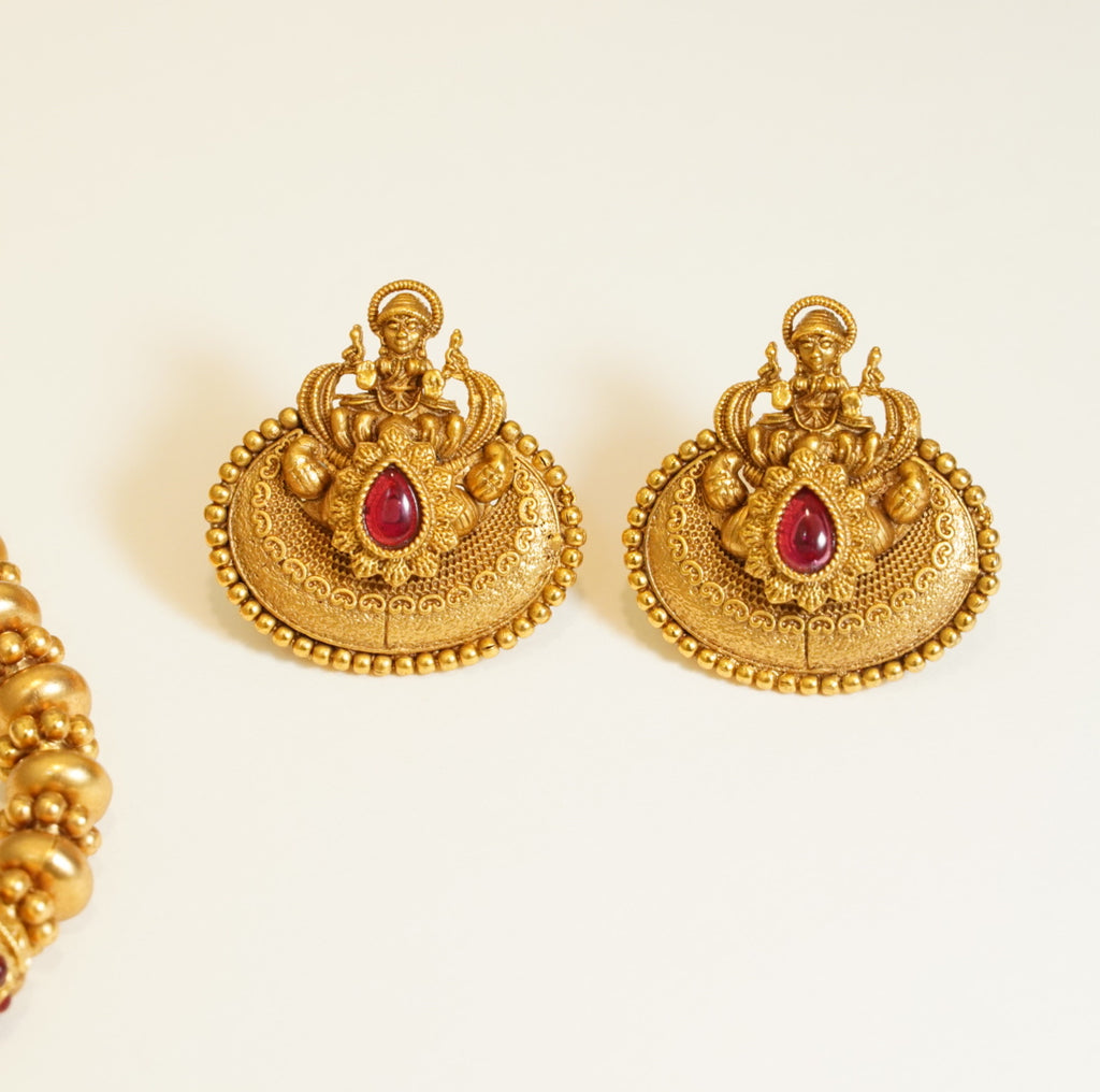 Divine Laxmi Temple Choker Set