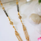 Traditional Gold-Plated Double-Layer Mangalsutra