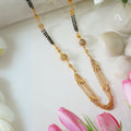 Traditional Gold-Plated Double-Layer Mangalsutra