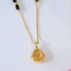 Gold Plated American Diamond Drop Mangalsutra