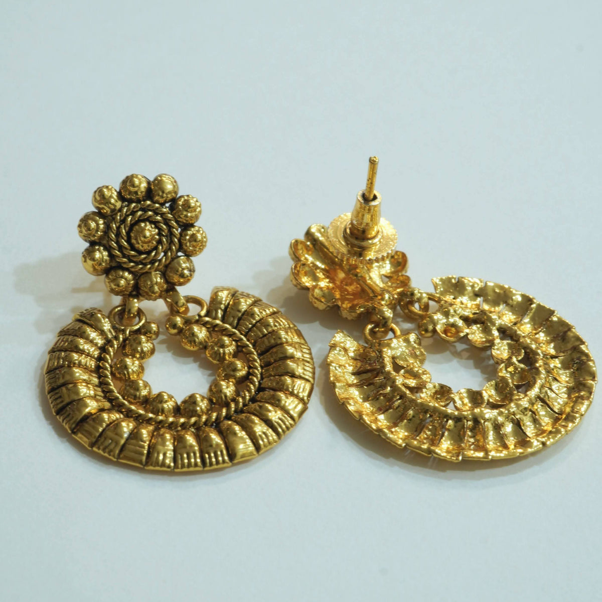 Antique Gold Plated Traditional Necklace Set