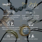 Minimalist Rose Gold Plated Zirconia Sphere Western Pendant Necklace