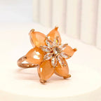 DIVA SERIES - Stunning Crystal and AD Adjustable Finger Ring