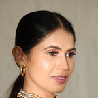 18k Gold Plated Anti Tarnish Water Proof Spring Like Hoop Earring